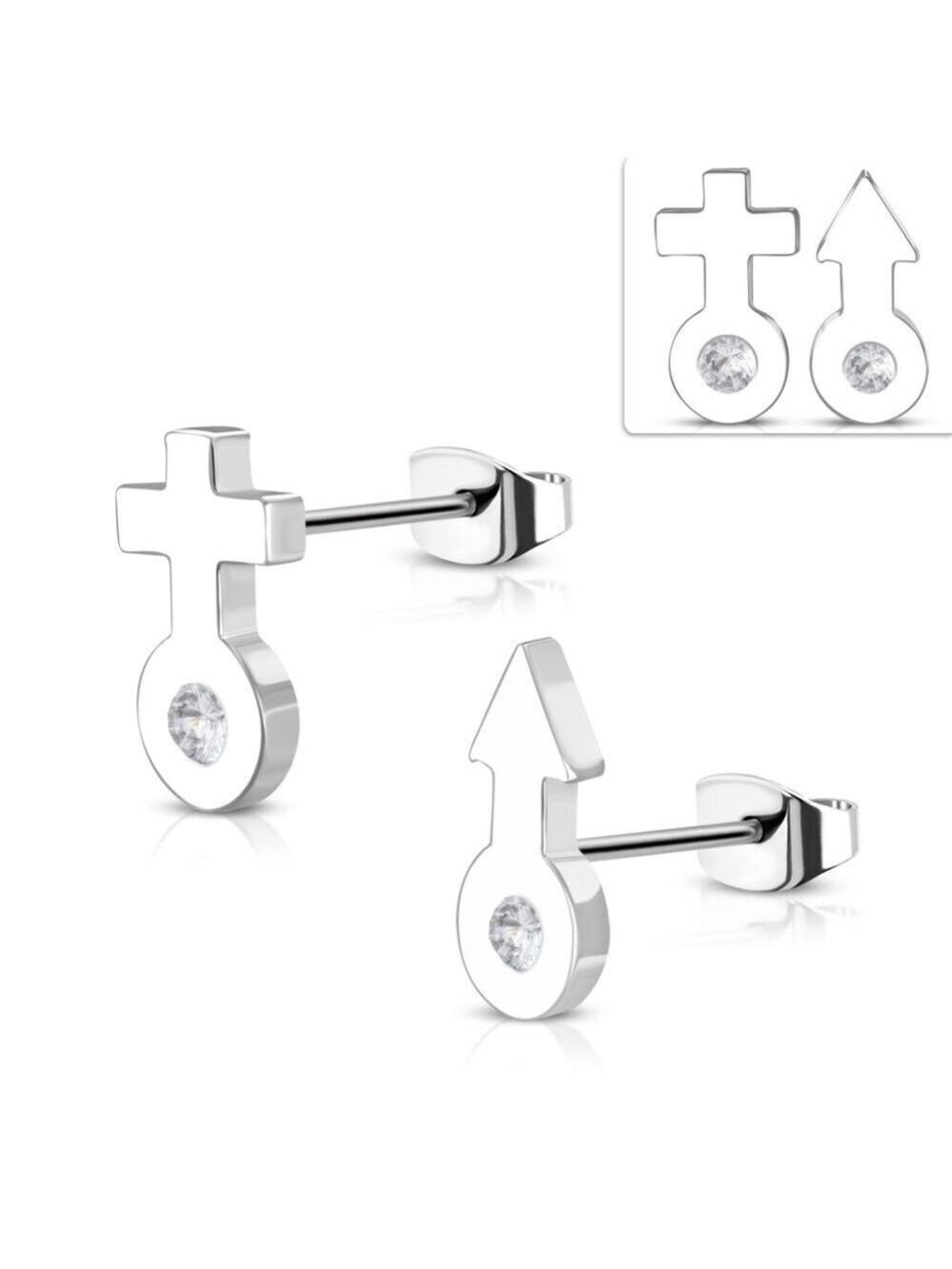 🎉5 For $15🎉🌈 ♀️♂️ Symbol post earrings